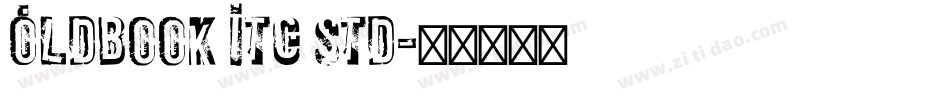 Oldbook ITC Std字体转换